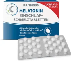 Dr. Theiss Melatonin Einschlaf-Schmelztabletten 90 Stück