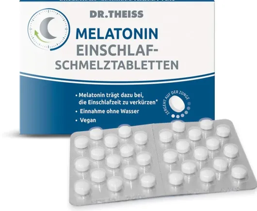 Dr. Theiss Melatonin Einschlaf - Schmelztabletten 30 Stück