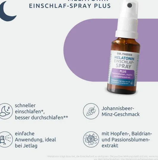 Dr. Theiss Melatonin Einschlaf-Spray Plus 20 ml