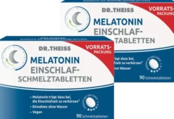 Dr.Theiss Melatonin Einschlaf-Schmelztabletten 2 x 90 Stück