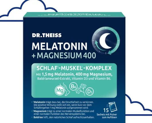 Dr.Theiss Melatonin + Magnesium Schlaf-Komplex 15 Stück