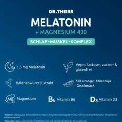 Dr.Theiss Melatonin + Magnesium Schlaf-Komplex 15 Stück