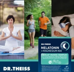 Dr.Theiss Melatonin + Magnesium Schlaf-Komplex 15 Stück