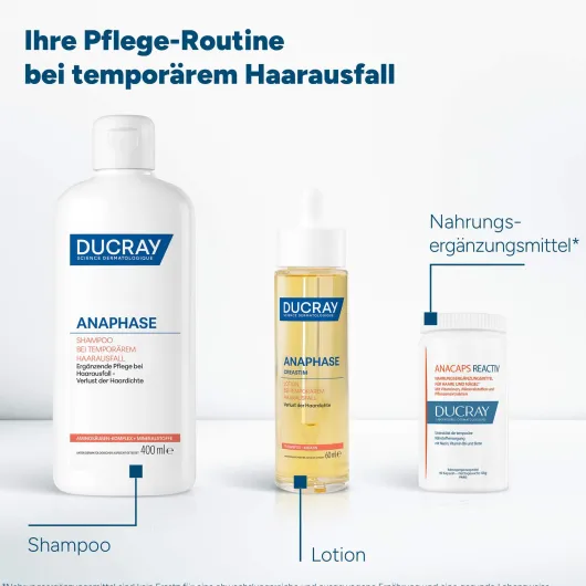 Ducray Anaphase Shampoo bei temporärem Haarausfall 400 ml
