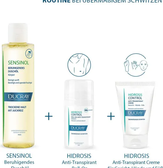Ducray Hidrosis Control Creme 50 ml