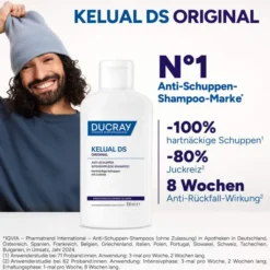Ducray Kelual DS Anti-Schuppen Shampoo 100 ml