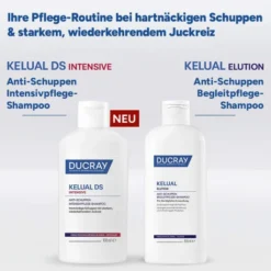 Ducray Kelual DS intensives Anti - Schuppen Shampoo 100 ml + Ducray Kelual Elution Begleitpflege 200 ml Shampoo