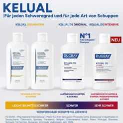 Ducray Kelual DS intensives Anti - Schuppen Shampoo 100 ml + Ducray Kelual Elution Begleitpflege 400 ml Shampoo