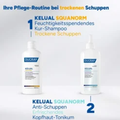 Ducray Kelual Squanorm Anti-Schuppen Shampoo trockene Schuppen Refill 400 ml