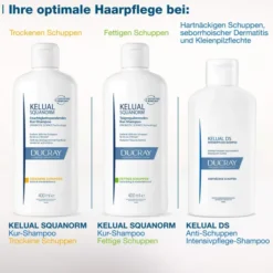 Ducray Kelual Squanorm fettige Schuppen 400 ml Shampoo