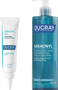 Ducray Keracnyl PP+ Creme 30 ml + Ducray Keracnyl Waschgel 400 ml