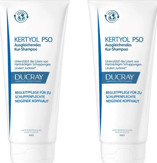 Ducray Kertyol PSO Kur-Shampoo 2 x 200 ml