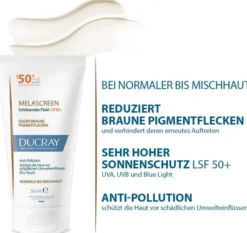 Ducray Melascreen Schützendes Fluid Spf 50+ 50 ml