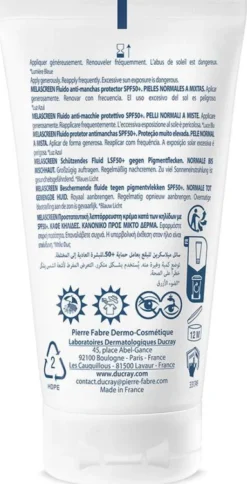 Ducray Melascreen Schützendes Fluid Spf 50+ 50 ml