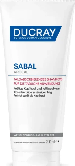 Ducray Sabal Argeal Talgabsorbierendes Shampoo 200 ml