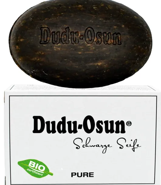 Dudu Osun Schwarze Seife Pure Parfümfrei 150 g