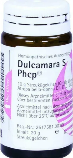 Dulcamara S Phcp 20 G Globuli