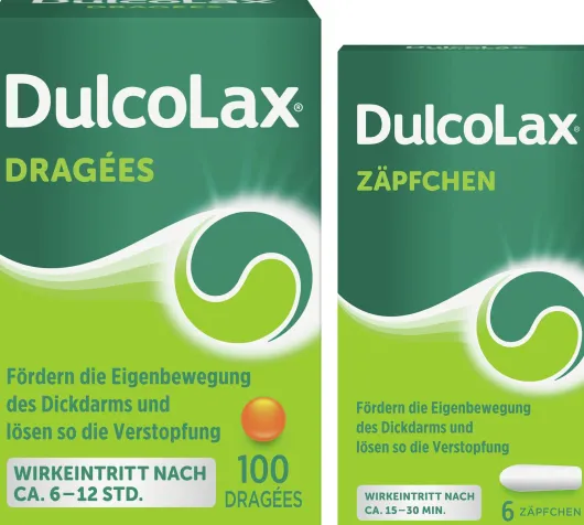 Dulcolax Dragees 100 Stück + Dulcolax Suppositorien 6 Stück