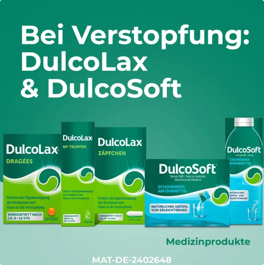 Dulcolax Dragees 100 Stück + Dulcolax Suppositorien 6 Stück