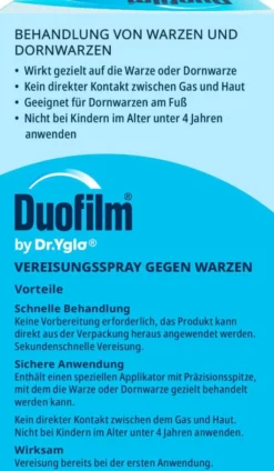 Duofilm Vereisungsspray gegen Warzen 50 ml