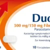 Duoval 500 mg - 150 mg 10 Filmtabletten