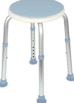 Duschhocker mit drehbarem Sitz, 1 Stück