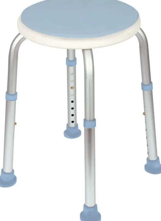 Duschhocker mit drehbarem Sitz, 1 Stück