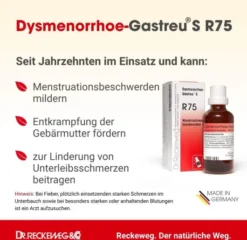 Dysmenorrhoe Gastreu S R75 50 ml Tropfen zum Einnehmen