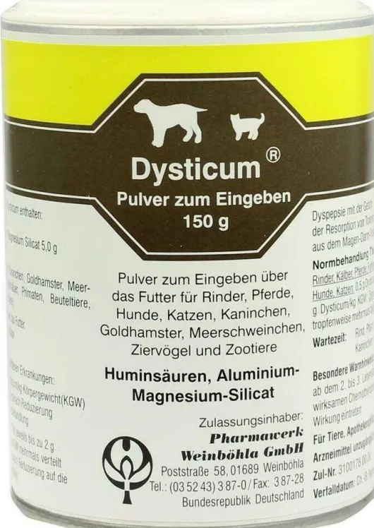 Dysticum vet. 150 G Pulver