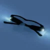 Easymaxx Vergrößerungsbrille mit LED-Licht, schwarz, inkl. Aufbewahrungsbeutel