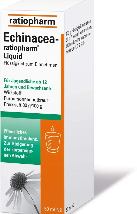 Echinacea Ratiopharm Liquid 50 ml