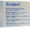 Ecoject 2 ml Spritzen Ohne Kanüle Zweiteilig