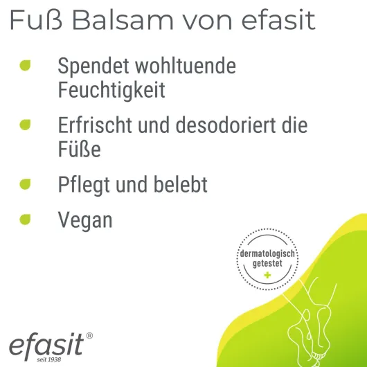 Efasit Fuß Balsam 75 ml