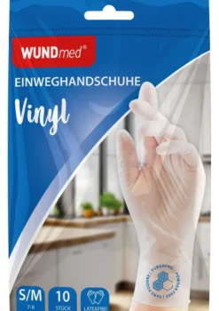 Einmalhandschuhe Vinyl Gr. S-M