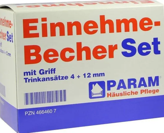 Einnehmebecher Kunststoff Set 4 + 12 mm Mit Griff 1 Stück