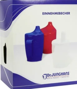 Einnehmebecher Mit Griff+deckel 4mm Weiß