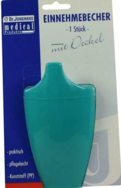 Einnehmebecher Mit Griff + Deckel 4 mm Grün 1 Stück