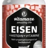 Eisen 20 mg + Histidin + Vitamine C, B9, B12 90 Kapseln