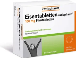 Eisentabletten-ratiopharm 100 mg 100 Filmtabletten