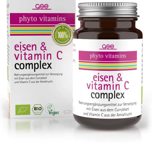 Eisen & Vitamin C Complex Bio 60 Tabletten