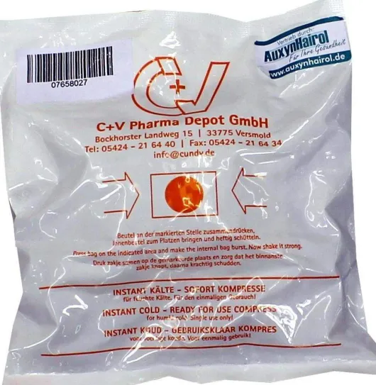 Eis Pack Sofort Kältekompresse 250 G 1 Kompresse