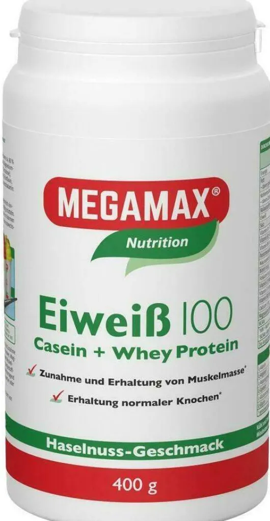 Eiweiss 100 Haselnuss Megamax Pulver