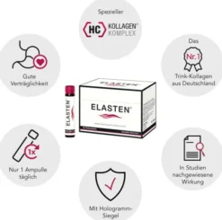 Elasten Trinkampullen 7 Stück