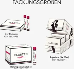 Elasten Trinkampullen 3 x 28 Stück Geschenkbox