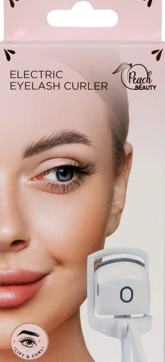 Elektrische Wimpernzange mit Wärme und Clipfunktion, 1 Stück