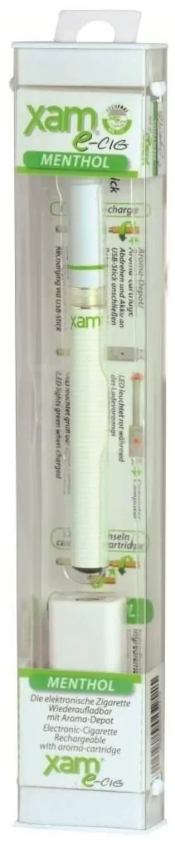 Elektrische Zigarette Xam E-Cig Menthol