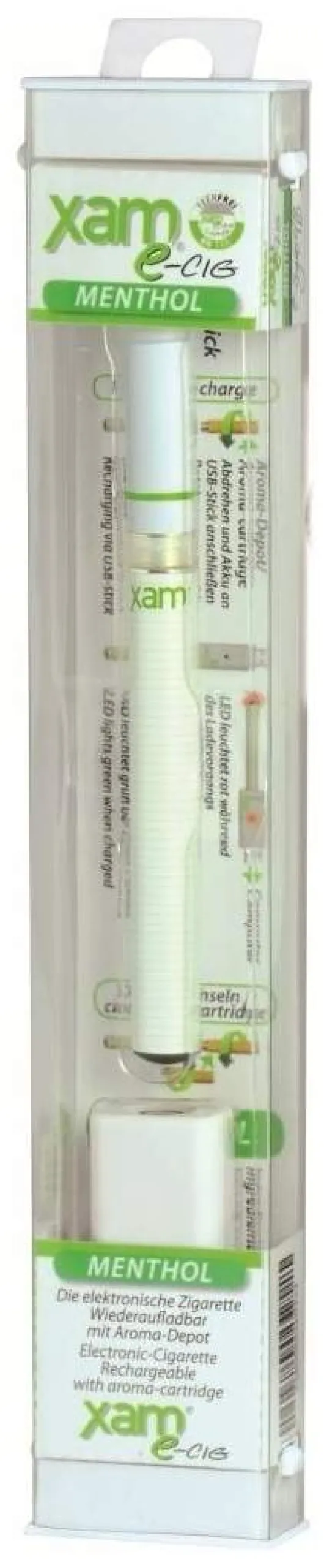 Elektrische Zigarette Xam E-Cig Menthol