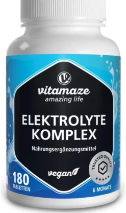 Elektrolyte Komplex Tabletten Mit Magnesium 180 Stück