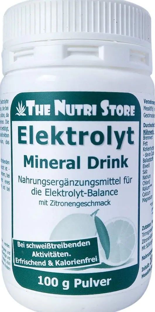 Elektrolyt Mineral Drink Zitrone Pulver 100 G