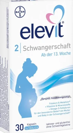 Elevit 2 Schwangerschaft 30 Kapseln